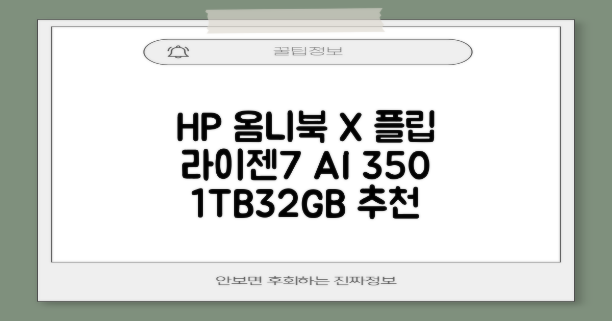 HP 2025 옴니북 X 플립 14 OLED 라이젠7 AI 350 크라켄포인트, Glacier silver, 1TB, 32GB, WIN11 Home, 14-fk0020AU 추천 리뷰