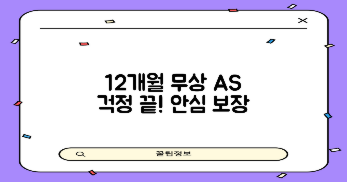 12개월 무상 AS